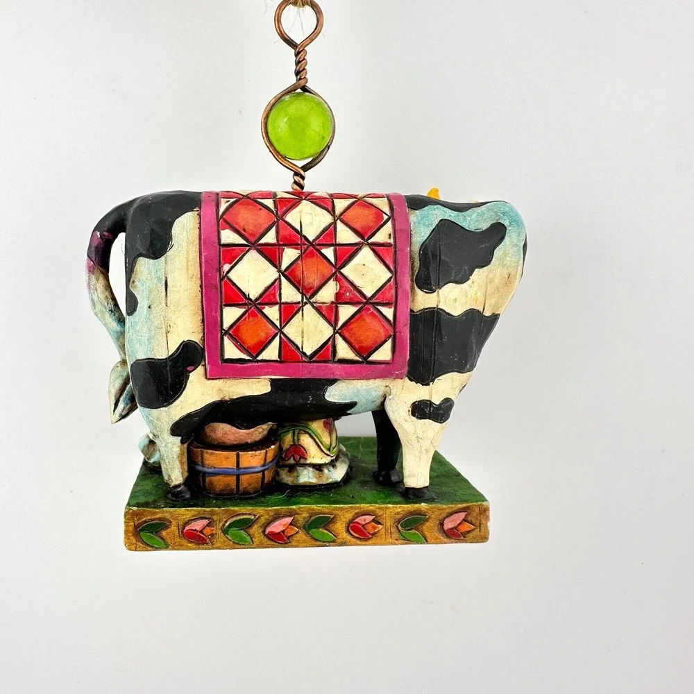 8 Maids Milking Jim Shore Heartwood Creek 12 Days of Christmas Ornament 2005